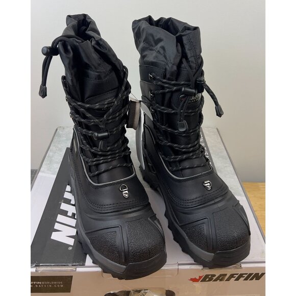 Baffin Snow Monster Round Toe Snow Boots Men's Sz. 11 Black new - Picture 2 of 8